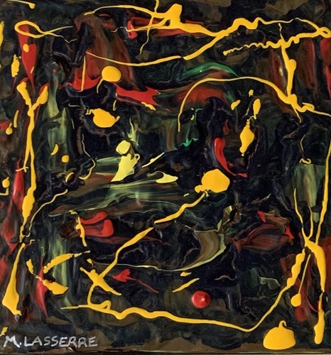Tableau abstrait art - tableau,