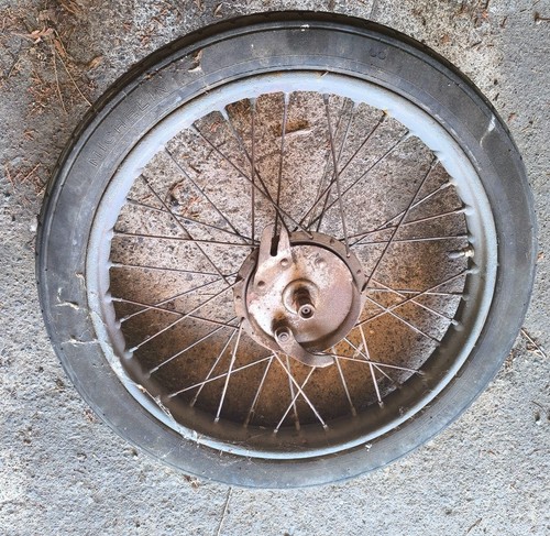 Roue avant motobecane 125 - avant, d45