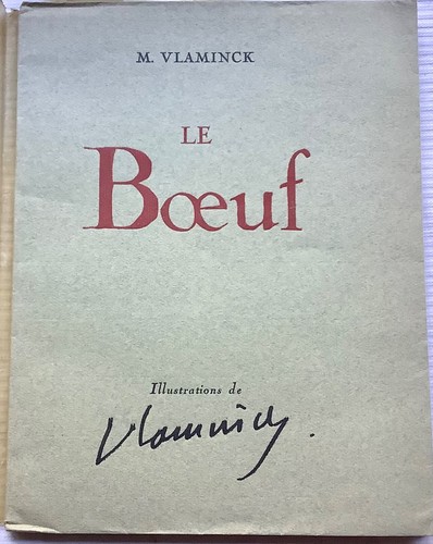 Maurice vlaminck boeuf - maurice, le