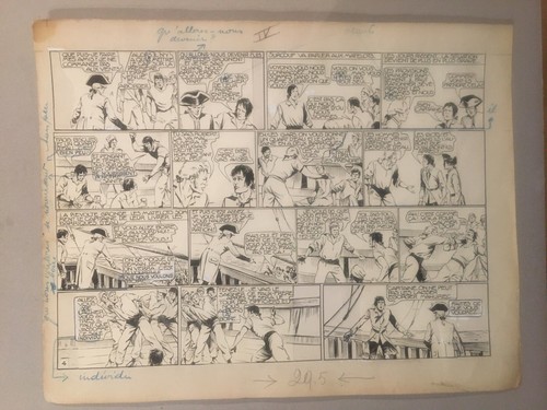 Giffey planche originale - -,