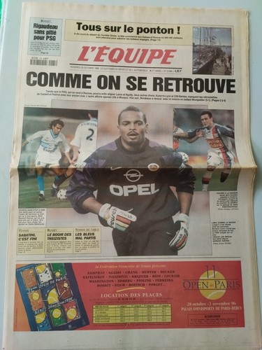 Equipe journal 10 1996 - journal, 25/10/1996
