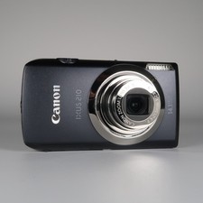 Canon IXUS 210 Digital Camera Audio Video Touchscreen Grey, Sd Card, Boxed