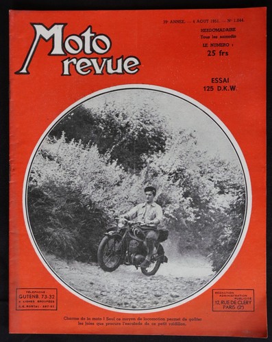 Moto revue 1951 1044 - 1951, n°1044