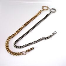 Chaîne de montre à gousset - Acier / Plaqué or - Choose from list