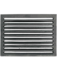 Grille de cendre en Fonte 30 x 20,6 H x 1 cm pour cheminée et poêles à bois