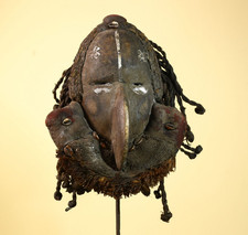 Masque Dan africain vintage