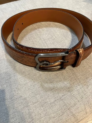 Berluti brown leather - 95, 38