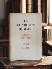 Ancien livre La Condition Humaine édition vintage pour collectionneurs ou lecteu