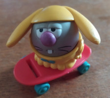 Nerfuls Kenner parker brothers 1985 Stevie + skate rabbit nerf figurine balle