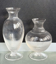 Coppia De Vases En Verre De