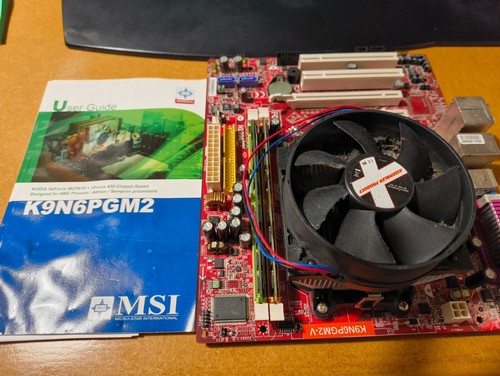 Carte mère msi k9n6pgm2 avec - msi,
