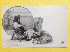 cpa de 1900 BÉBÉ ARTISTE