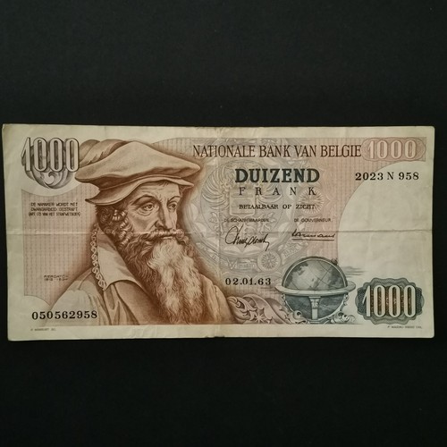 Billet circule 1000 francs - 1000,