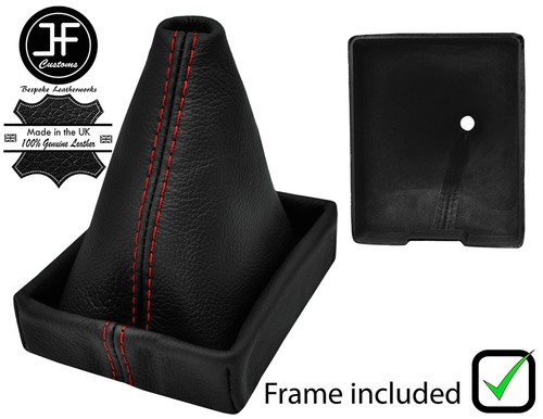 Rouge couture cuir - rouge, soufflet