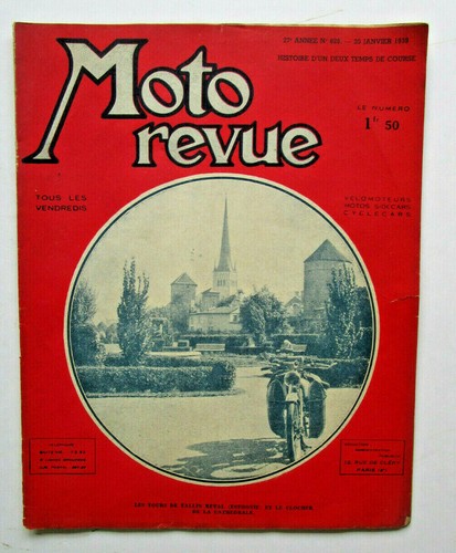 Moto revue 828 janvier - revue, n°828