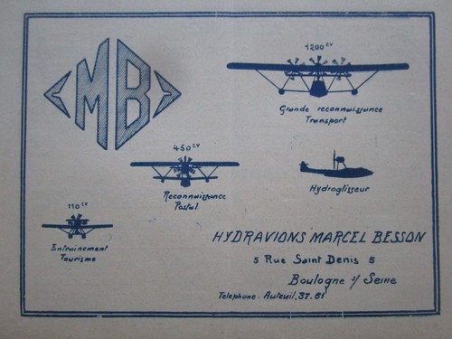 1926 pub hydravion - 1926-27,