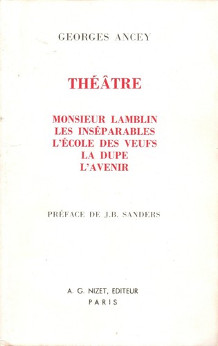 Georges ancey theatre - georges,