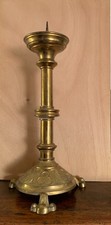 Pique cierge en bronze massif 19ème