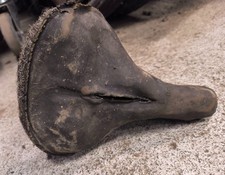 selle BAURIAT cuir et potence