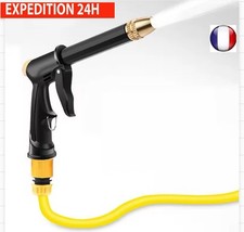 Pistolet à eau haute pression pour lavage de voiture, tuyau d’arrosage de jardin