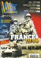 Magazine VAE VICTIS n°37 jmars-avril 2001 Jeu complet "France 1940"