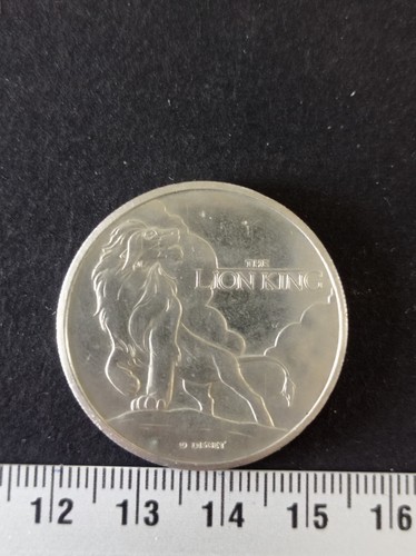 Medaille jeton roi lion - jeton, le