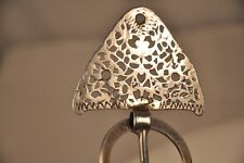 GRANDE FIBULE ANCIEN BERBERE ARGENT MASSIF ANTIQUE SOLID SILVER ETHNIC BROOCH