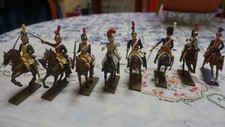8 SOLDATS PLOMB CAVALIERS STARLUX NAPOLEON