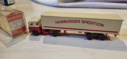 Wiking camion scania hamburger - wiking,