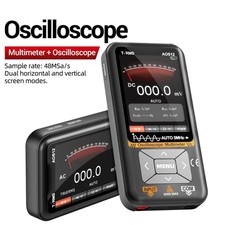 Multimètre et oscilloscope portatif à écran couleur pour mesures rapides