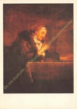 Postcard ART JEAN BAPTISTE CHARDIN repas au coin du feu