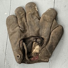 Vintage Ancien Baseball Gant Mitaine Veuillez Voir Notre Photos