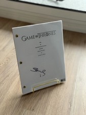 Game of Thrones Script - Signé par Sophie Turner