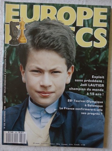 Revue europe echecs 359 - -, n°359