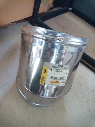 Coude 280 inox simple - 280,