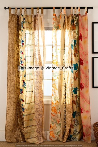Rideau indien vintage - , sari
