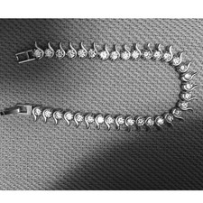 3 CT Tennis Bracelet 7 " 1