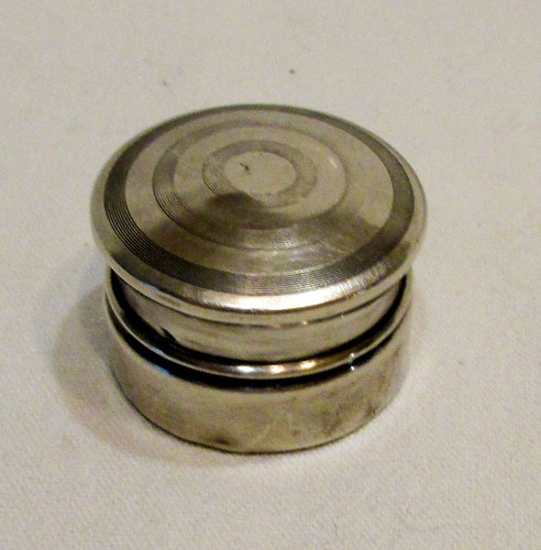 Tabatiere argent massif boite - tabatiere,