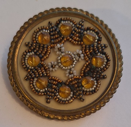 Broche ancienne laiton - broche, et