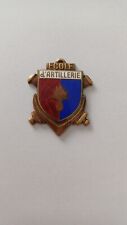  Insigne Badge 1945 Ecole d' Artillerie ORIGINAL Drago Béranger déposé H 252