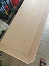 Tv cabinet solid wood 190x50 cm