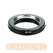 Minolta MD MC Lens to MA Sony Mount Adapter No Glass