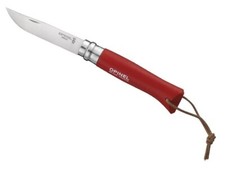 COUTEAU OPINEL 8 VRI  ROUGE +