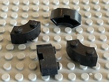 4 x LEGO Vintage Black bricks