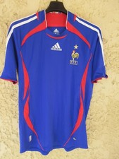 Maillot équipe de FRANCE ADIDAS vintage COUPE DU MONDE 2006 RIBERY shirt maglia
