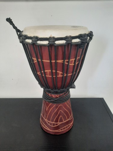 Djembé traditionnel bois - djembé,