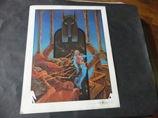 POSTER  SERIGRAPHIE LE DEMON