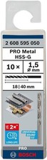 Bosch 10x Foret hélicoïdal