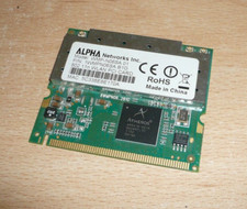 Carte wifi B/G/N 300mbps Alpha WMP-N06SA Mini-pci
