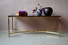 Grande table basse en métal